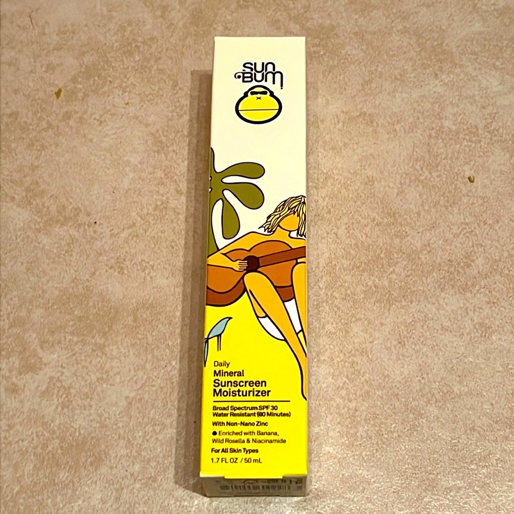Sun Bum Daily Sunscreen Moisturizer SPF 30. New!